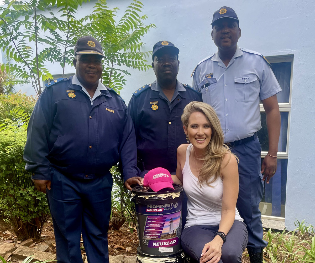 A Fresh Look for the Rosebank Police Station with Prominent Paints